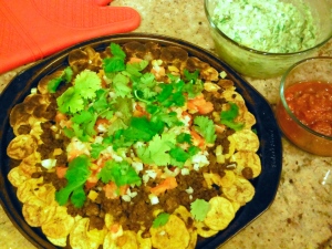 Plantain Chip Nachos - Amanda Naturally