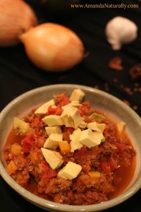 Smoky Bacon Butternut Chili | Paleo | AmandaNaturally.com