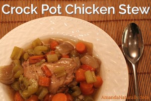 Crockpot Chicken Stew | grain-free, paleo, AIP | AmandaNaturally.com