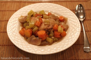 Crockpot Chicken Stew | grain-free, paleo, AIP | AmandaNaturally.com