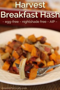 Harvest Breakfast Hash | Egg-Free | AIP | Paleo| AmandaNaturally.com