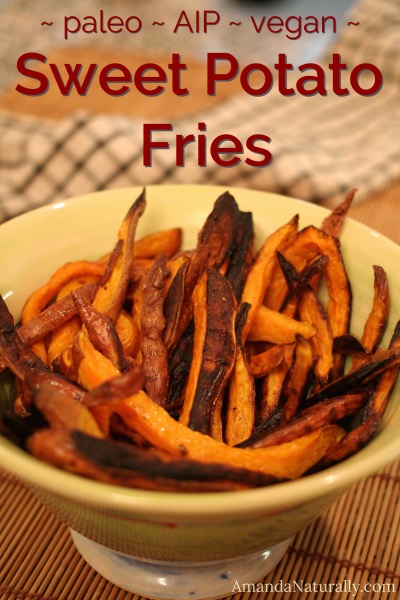 Sweet Potato Fries | AmandaNaturally.com