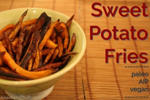 Sweet Potato Fries | AmandaNaturally.com