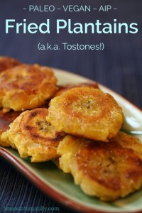 Fried Plantains | vegan, paleo, AIP | AmandaNaturally.com