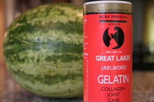 Watermelon Jello | AmandaNaturally.com