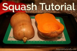 Squash Tutorial | AmandaNaturally.com