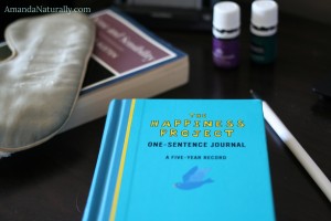 One-Sentence Journal | AmandaNaturally.com