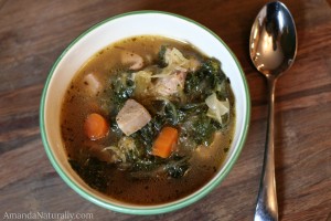 Chicken "Noodle" Soup | gluten-free, grain-free, paleo | AIP & low-carb options | AmandaNaturally.com