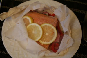 Salmon en Papillote | 15 minute healthy meal | AmandaNaturally.com